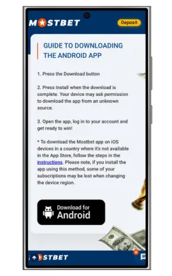 Download Mostbet Aviator APK