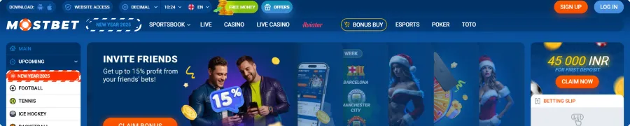 Website Mostbet